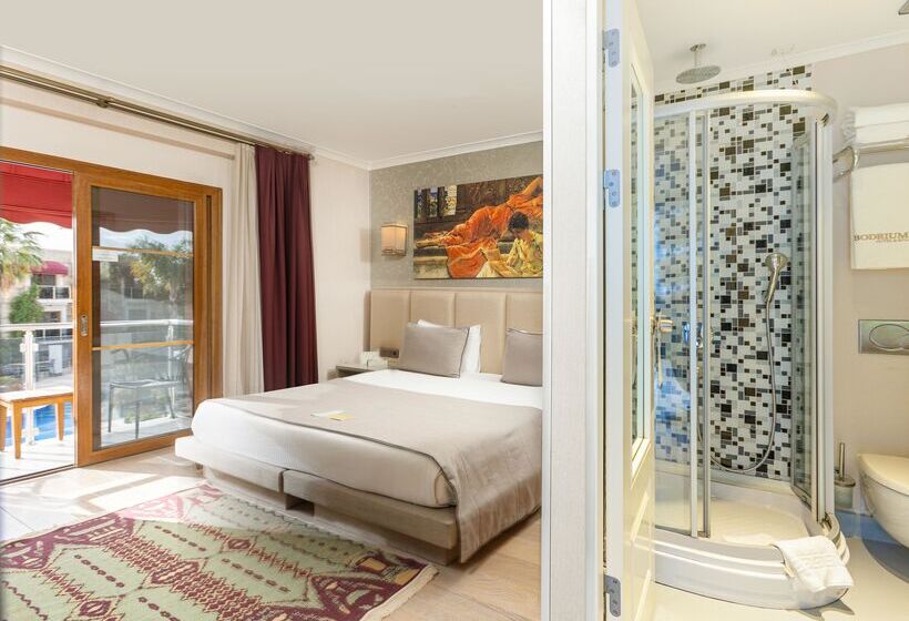 اتاق سوپریور با چشم‌انداز استخر, Bodrium Hotel & Spa