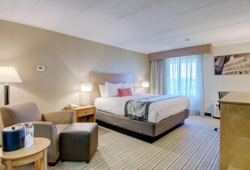 适合残疾人士使用的带超级大床的标准间, Best Western  Plus Waltham Boston