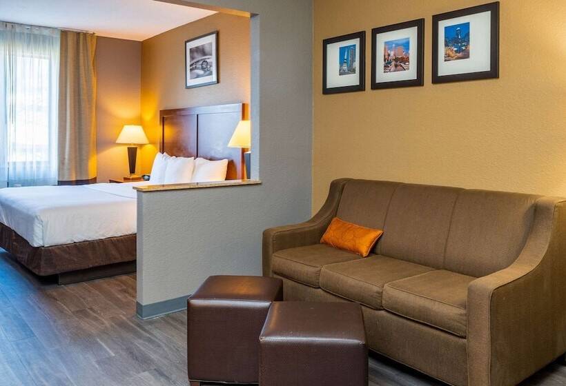 Suite Aangepast voor Gehandicapten, Quality Suites Ne Indianapolis Fishers