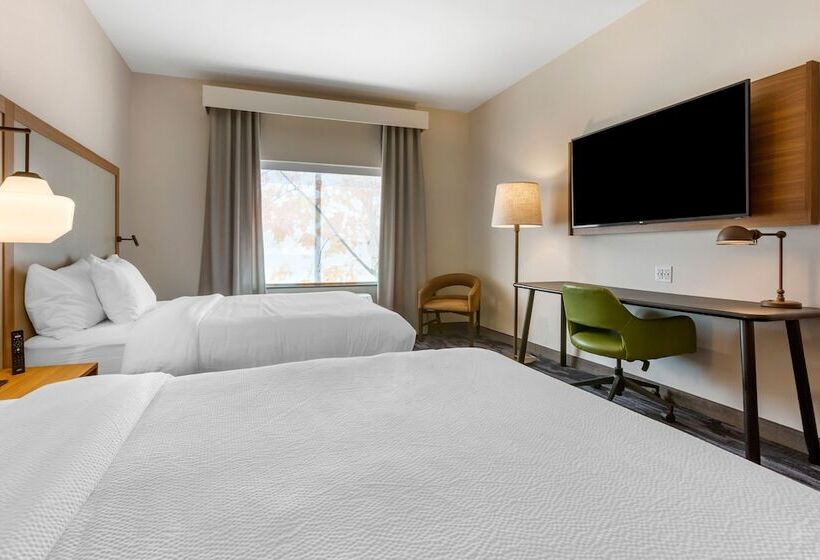 اتاق استاندارد با 2 تخت دوبل, Fairfield By Marriott Inn & Suites Sandusky