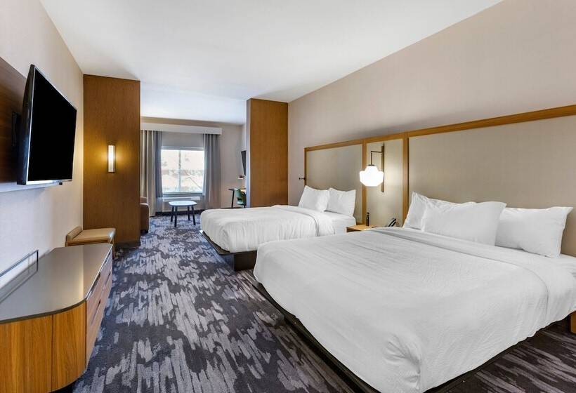 اتاق استاندارد با 2 تخت دوبل, Fairfield By Marriott Inn & Suites Sandusky