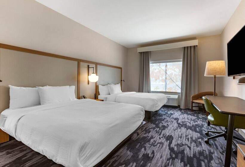 اتاق استاندارد با 2 تخت دوبل, Fairfield By Marriott Inn & Suites Sandusky