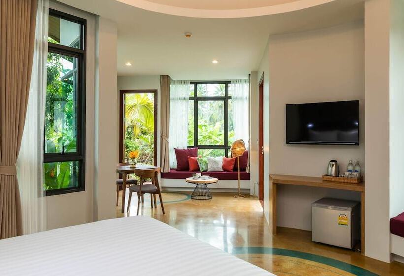 ویلای 1 خوابه, Na Tree Tara Riverside Resort Amphawa Damnoensaduak