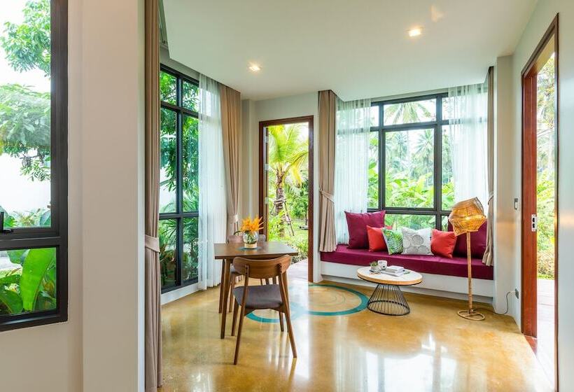 ویلای 1 خوابه, Na Tree Tara Riverside Resort Amphawa Damnoensaduak