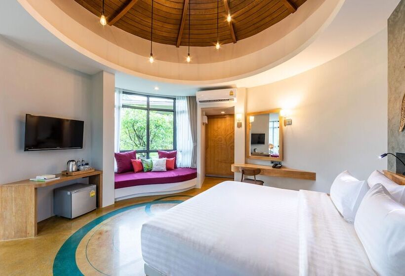 ویلای 1 خوابه, Na Tree Tara Riverside Resort Amphawa Damnoensaduak