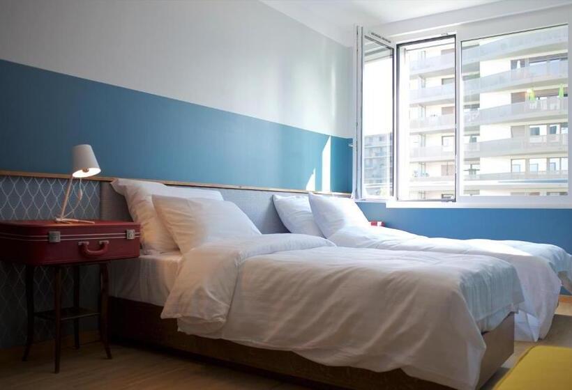 Habitació Estàndard Adaptada per a Discapacitats, Auberge Des Vergers