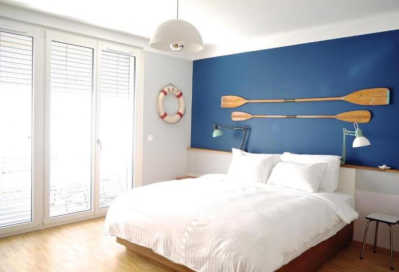 Habitació Estàndard amb Balconada, Auberge Des Vergers