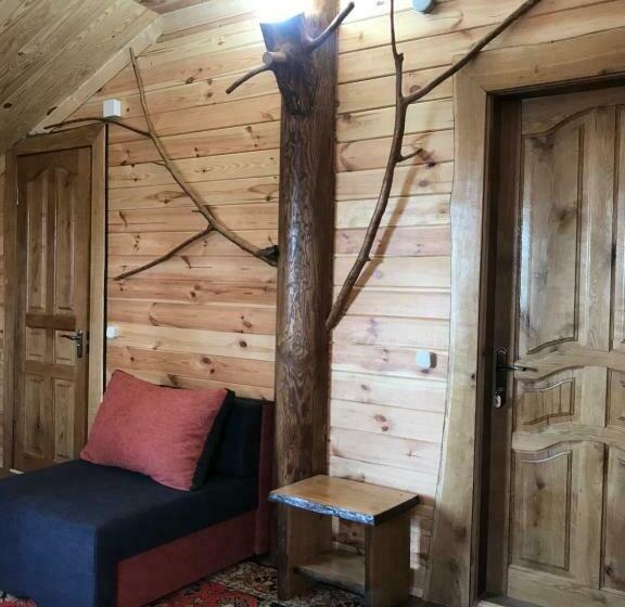 اتاق استاندارد سه تخته با بالکن, Alpin Eco Chalet & Wellness