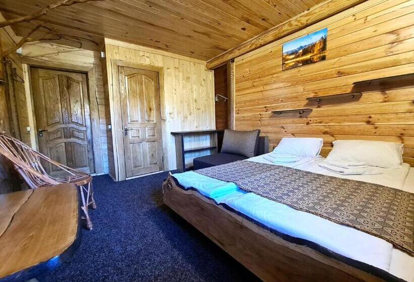 اتاق استاندارد سه تخته با بالکن, Alpin Eco Chalet & Wellness