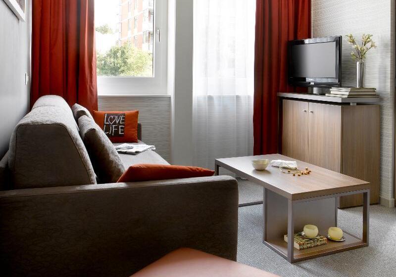 شقة غرفة واحدة, Aparthotel Adagio Basel City