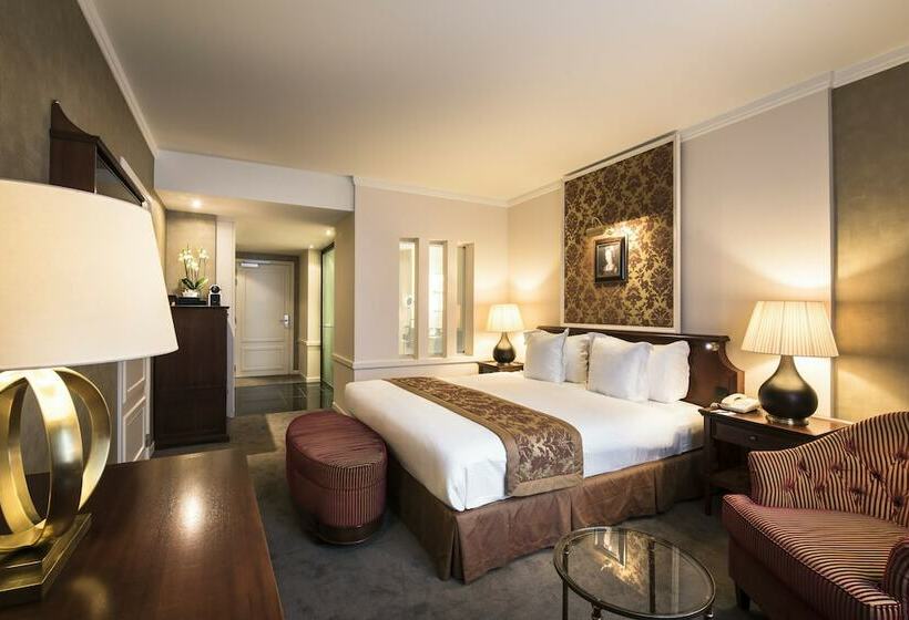اتاق سوپریور با چشم‌انداز باغ, Dukes  Palace Brugge   By Dukes  Hotel Collection