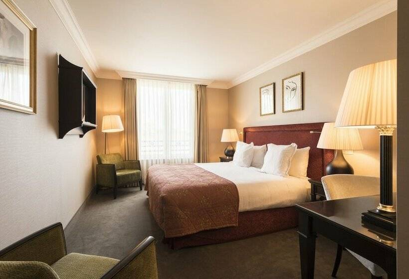 اتاق سوپریور با چشم‌انداز باغ, Dukes  Palace Brugge   By Dukes  Hotel Collection
