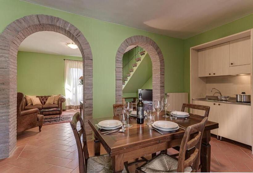 آپارتمان 2 خوابه, Villa Campomaggio Resort & Spa