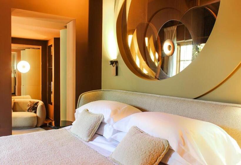 سوییت با چشم‌انداز باغ, Villa Campomaggio Resort & Spa