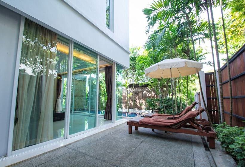 别墅: 1间卧室带游泳池, Peach Blossom Resort & Pool Villa   Sha Plus