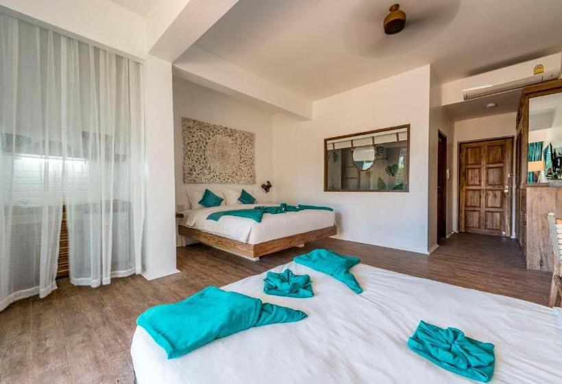 آپارتمان 1 خوابه با بالکن, By The Sea Koh Mak Boutique Guesthouse