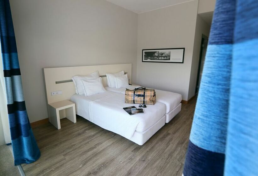 اتاق استاندارد با چشم‌انداز باغ, Agua Hotels Mondim De Basto