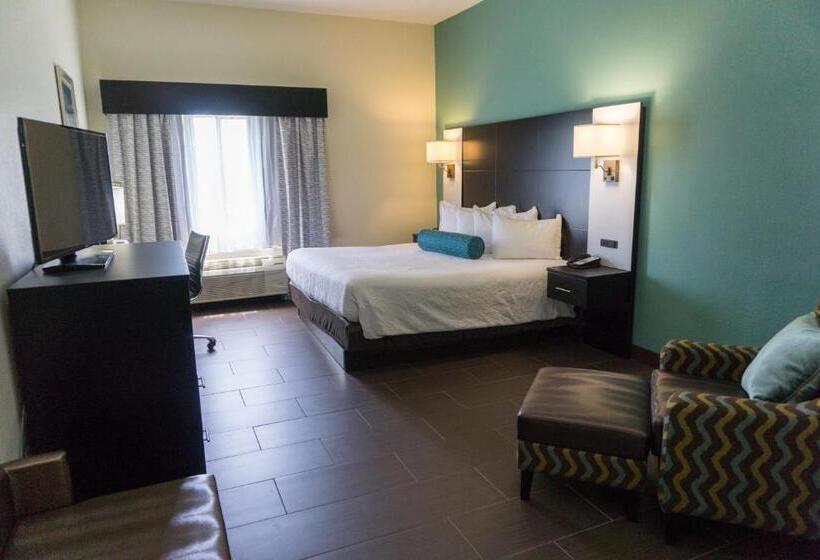 اتاق استاندارد با تخت بزرگ برای معلولان, Best Western Mayport Inn And Suites