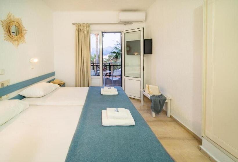 اتاق اساندارد با چشم‌انداز جانبی به دریا, Aeolos Beach Resort