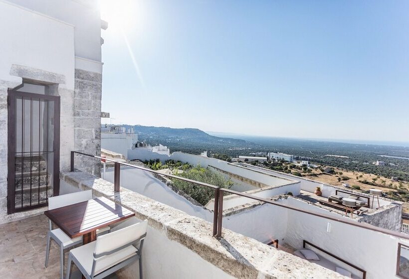 Chambre Deluxe Vue Mer avec Balcon, Relais La Sommita