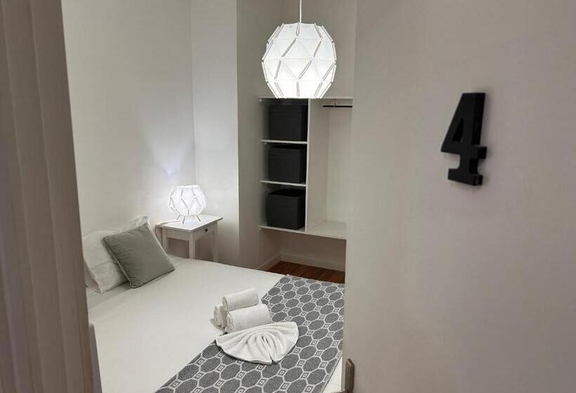 اتاق استاندارد با سرویس بهداشتی مشترک, 262 Baixa Guesthouse