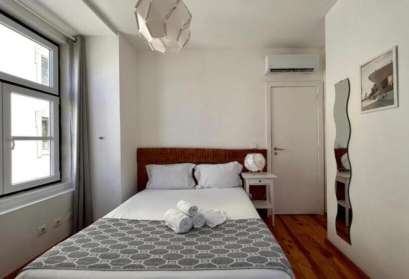اتاق استاندارد با سرویس بهداشتی مشترک, 262 Baixa Guesthouse