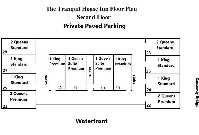 اتاق استاندارد, The Tranquil House Inn