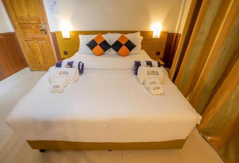 اتاق لوکس با چشم‌انداز دریا, Coral Beach Maldives