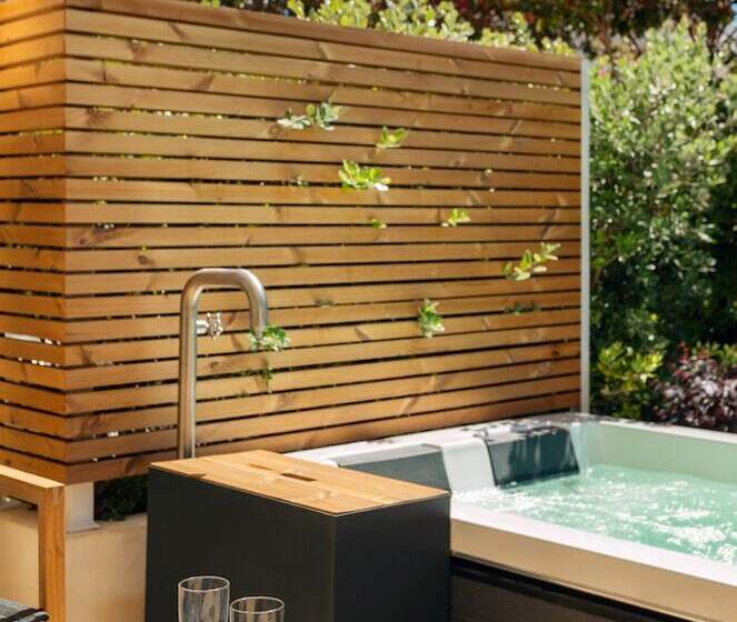 اتاق لوکس با وان آب گرم, Domìa Boutique Hotel E Cucina