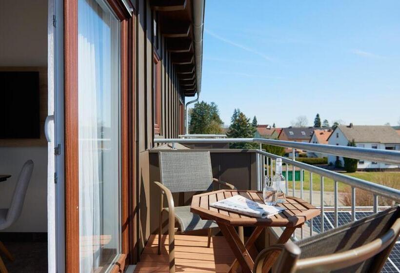 Апартаменты 1 Спальня с Балконом, Schneider Apartment Allersberg