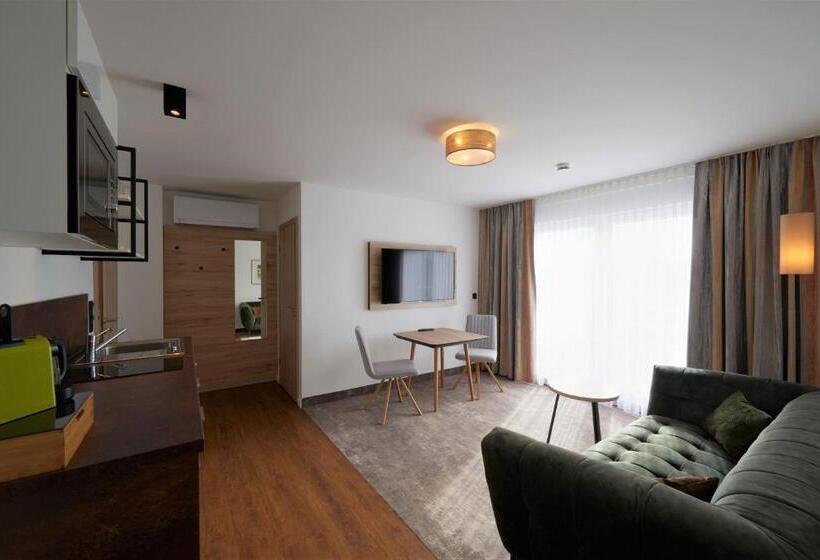 Апартаменты 1 Спальня с Балконом, Schneider Apartment Allersberg