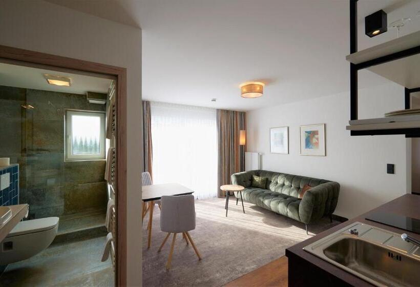 Апартаменты 1 Спальня с Балконом, Schneider Apartment Allersberg