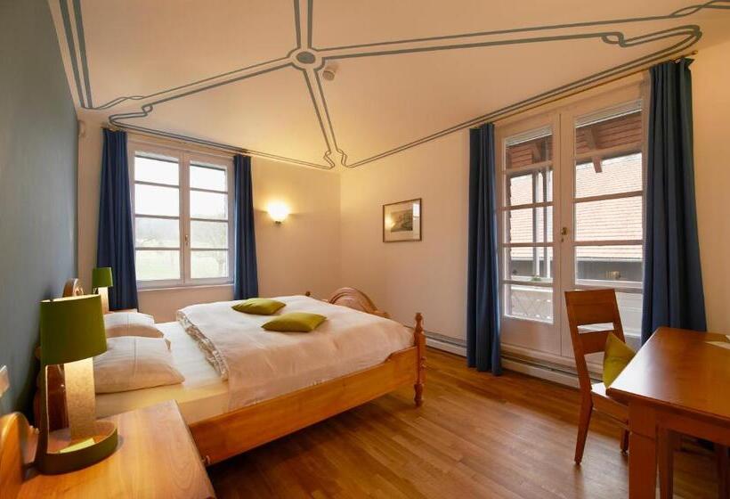 اتاق استاندارد با بالکن, Lindengut Biohotel & Bio Herberge