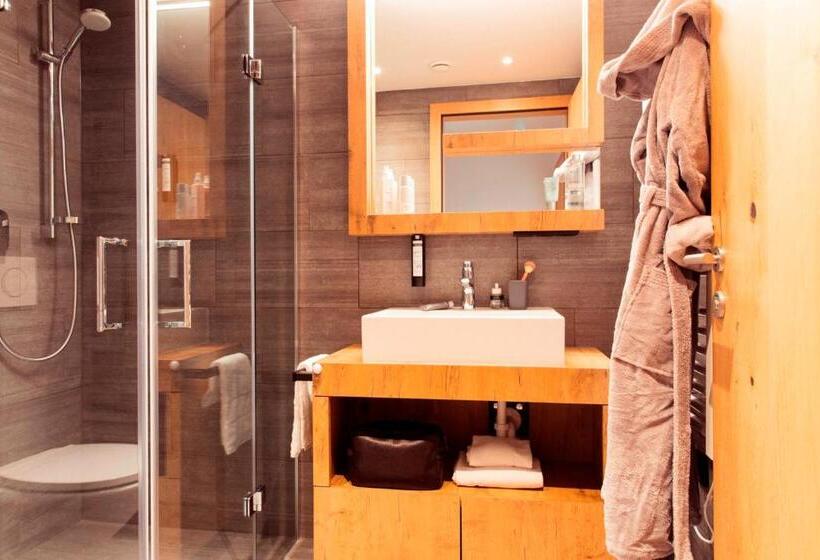 آپارتمان 1 خوابه پریمیوم با بالکن, Allsuite Resort Fieberbrunn