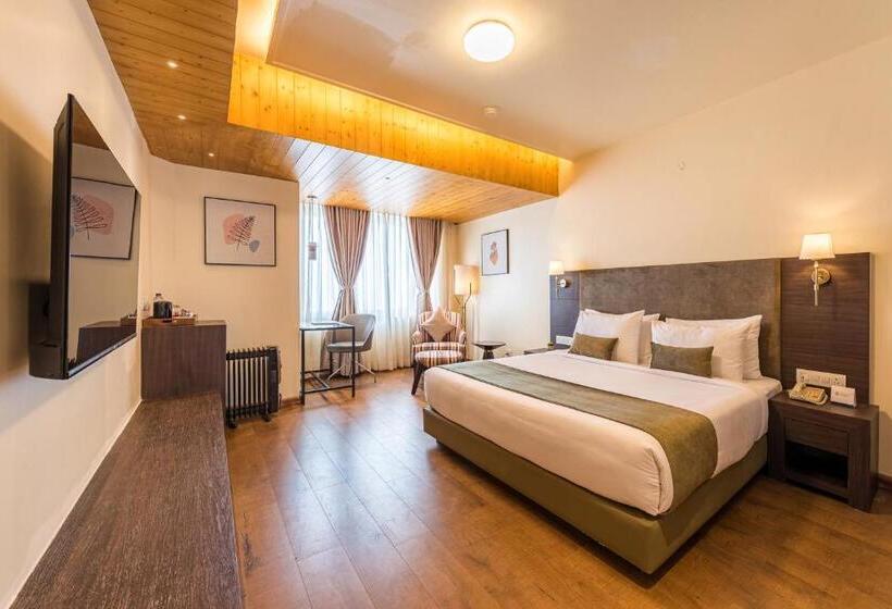 اتاق استاندارد با تخت بزرگ, Udaan Himalayan Suites And Spa