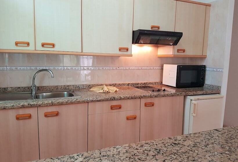 带1个卧室的带阳台的公寓, Apartamentos Tisalaya