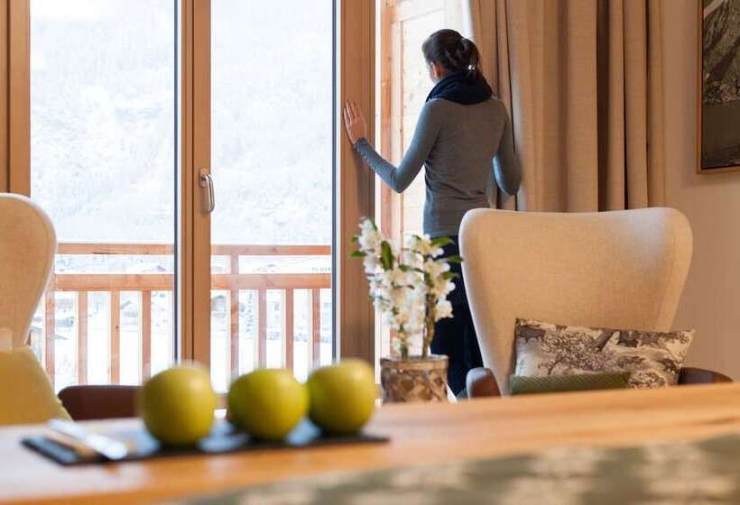 اتاق استاندارد با چشم‌انداز کوهستان, Aqua Dome 4 Sterne Superior Hotel & Tirol Therme Längenfeld