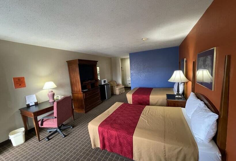 اتاق استاندارد با 2 تخت دوبل, Knights Inn & Suites Emporia