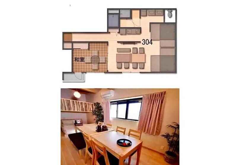 آپارتمان 2 خوابه, Eternity Apartment Hotel 品川