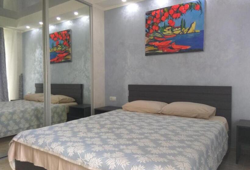 آپارتمان 1 خوابه با چشم‌انداز دریا, Apartamenty Terrasa