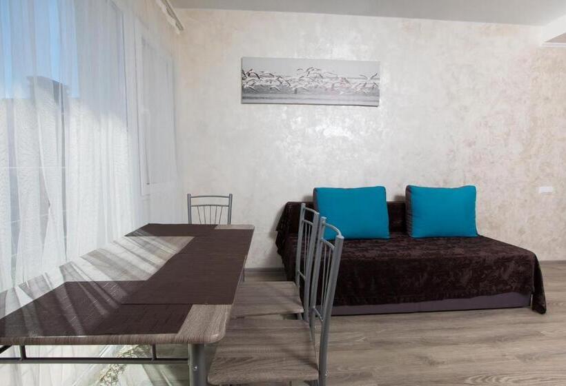 آپارتمان 1 خوابه با چشم‌انداز دریا, Apartamenty Terrasa