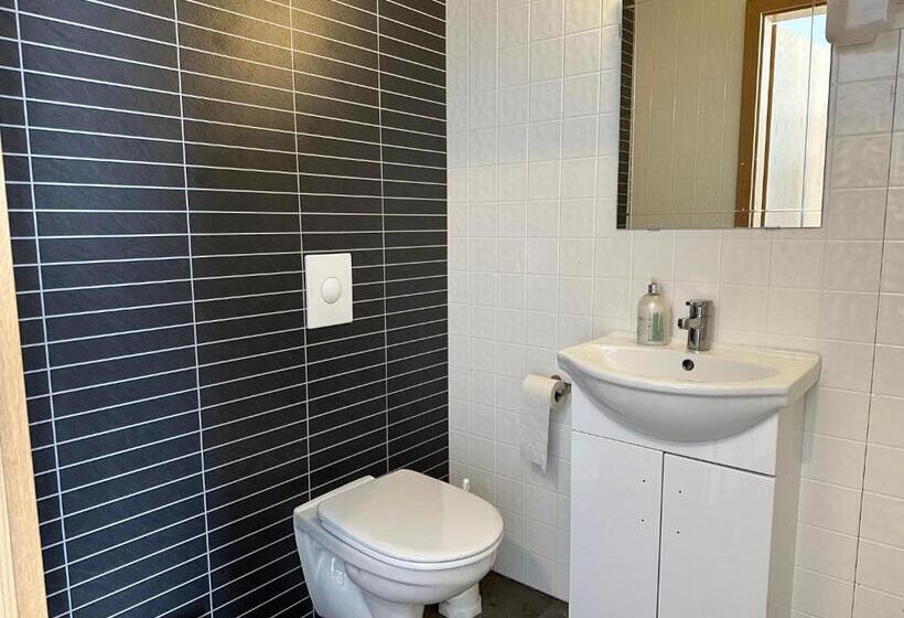 اتاق استاندارد با سرویس بهداشتی مشترک, Kanslarinn Hostel