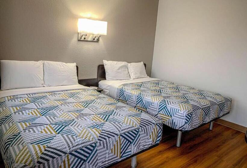 اتاق استاندارد چهار تخته, Motel 6dayton, Oh