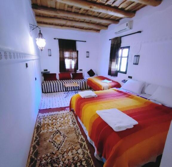اتاق ساده سه‌ نفره, Auberge La Fibule Du Dades
