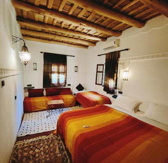 اتاق ساده سه‌ نفره, Auberge La Fibule Du Dades