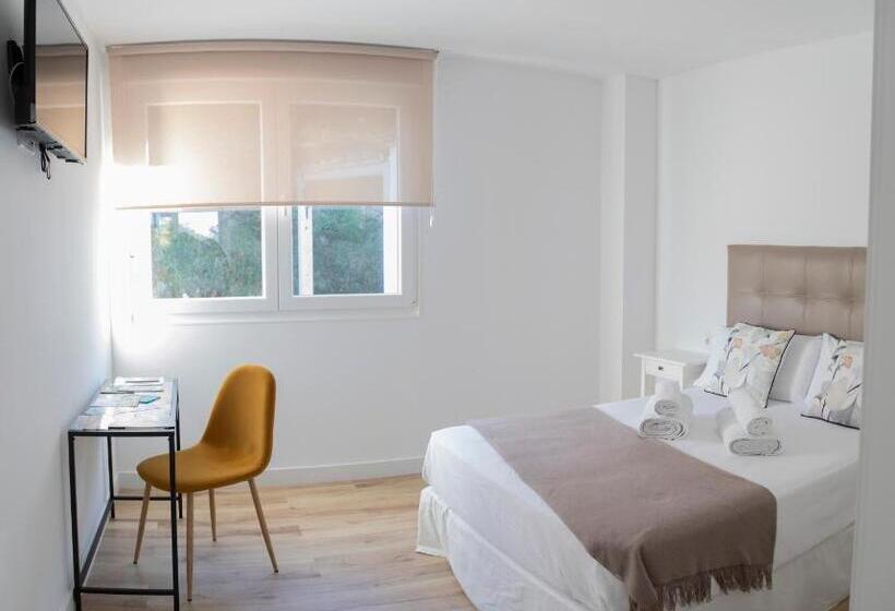 آپارتمان 1 خوابه با تراس, Hospedium Apartamentos Galitrips A Casa Da Reina