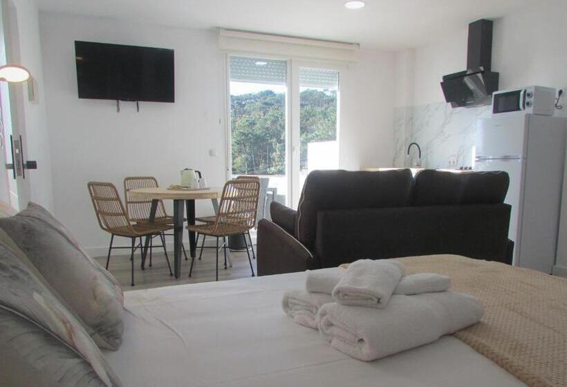 آپارتمان لوکس 1 خوابه, Hospedium Apartamentos Galitrips A Casa Da Reina