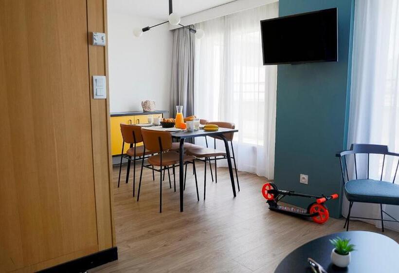 Apartamento 2 Dormitorios, Adagio Annecy Centre Apart