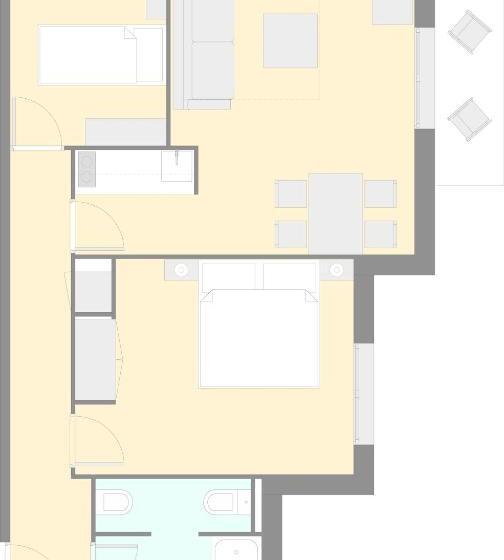 2 Bedrooms Apartment Mountain View, Aparthotel Sant Andreu