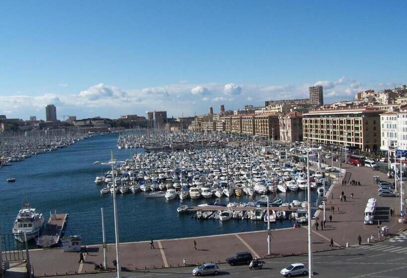 Quarto Superior com Vistas, Escale Oceania Marseille Vieux Port